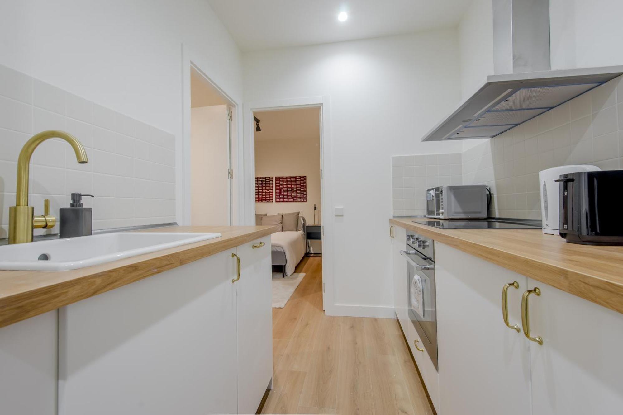 Cozy Apt Para 6Pax A Escasos Metros Del Retiro - Madrid E1 Exterior photo