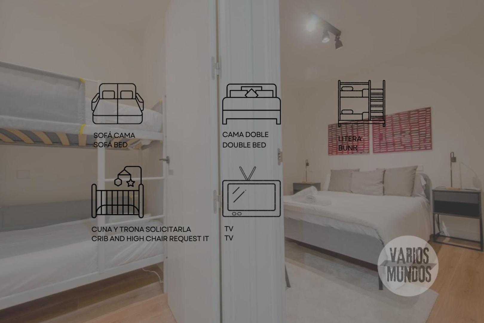 Cozy Apt Para 6Pax A Escasos Metros Del Retiro - Madrid E1 Exterior photo